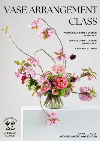 Vase Arrangment Workshop